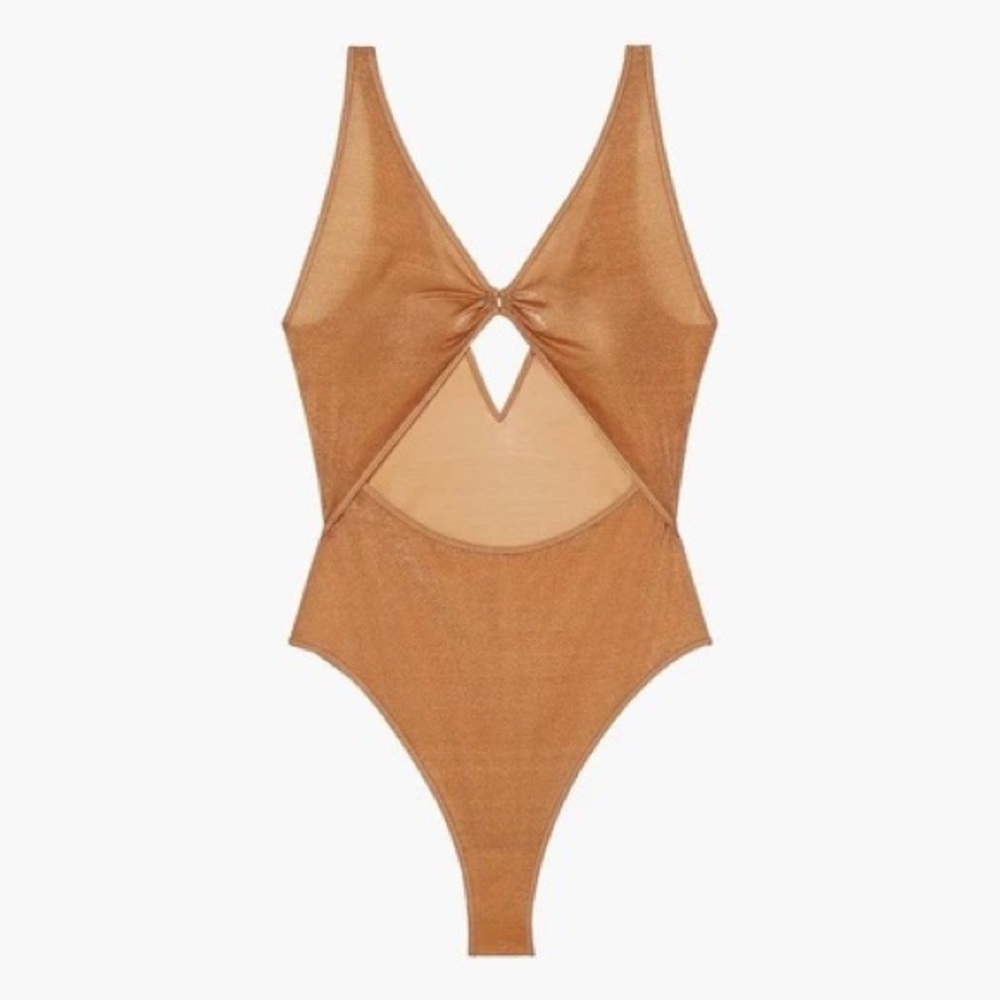Savage x Fenty tan body suit